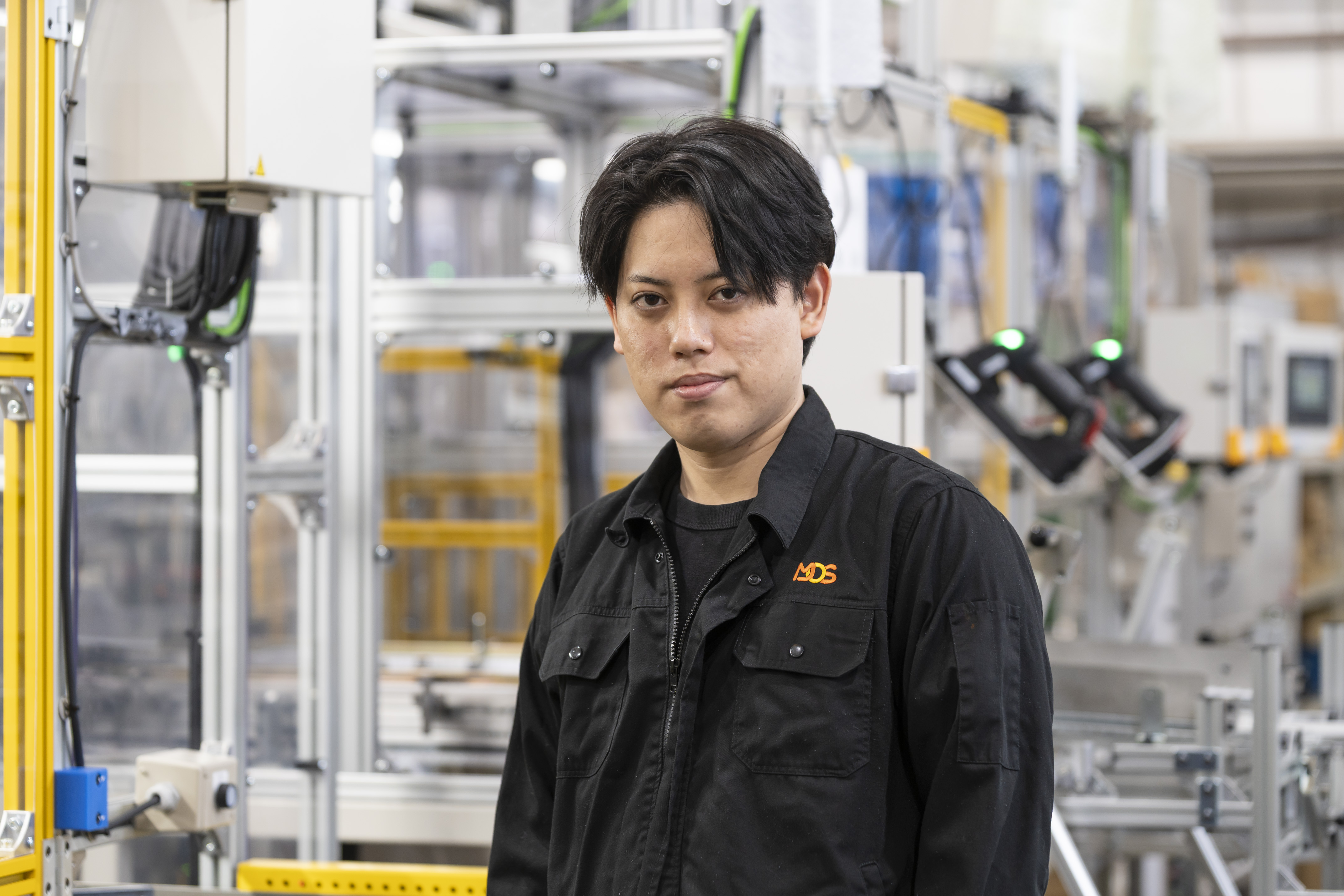 入社のきっかけについて話す松田